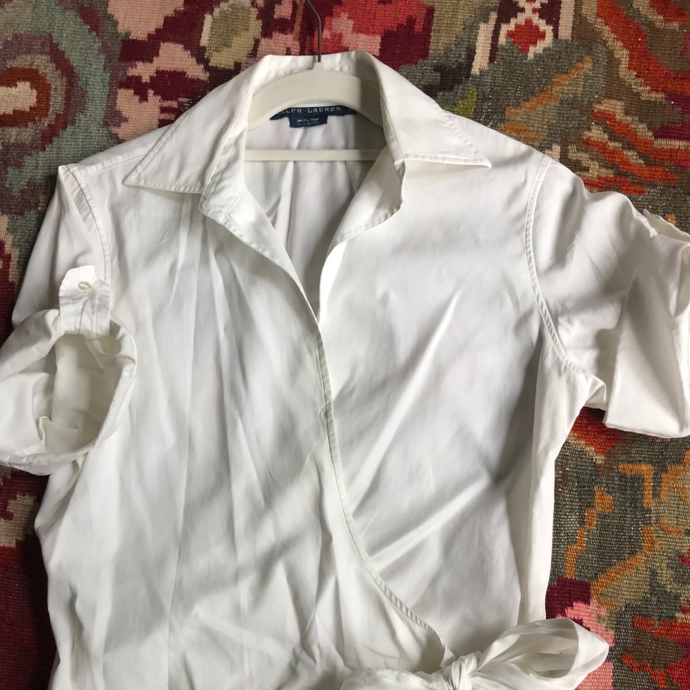 Ralph Lauren Cotton Wrap Shirt